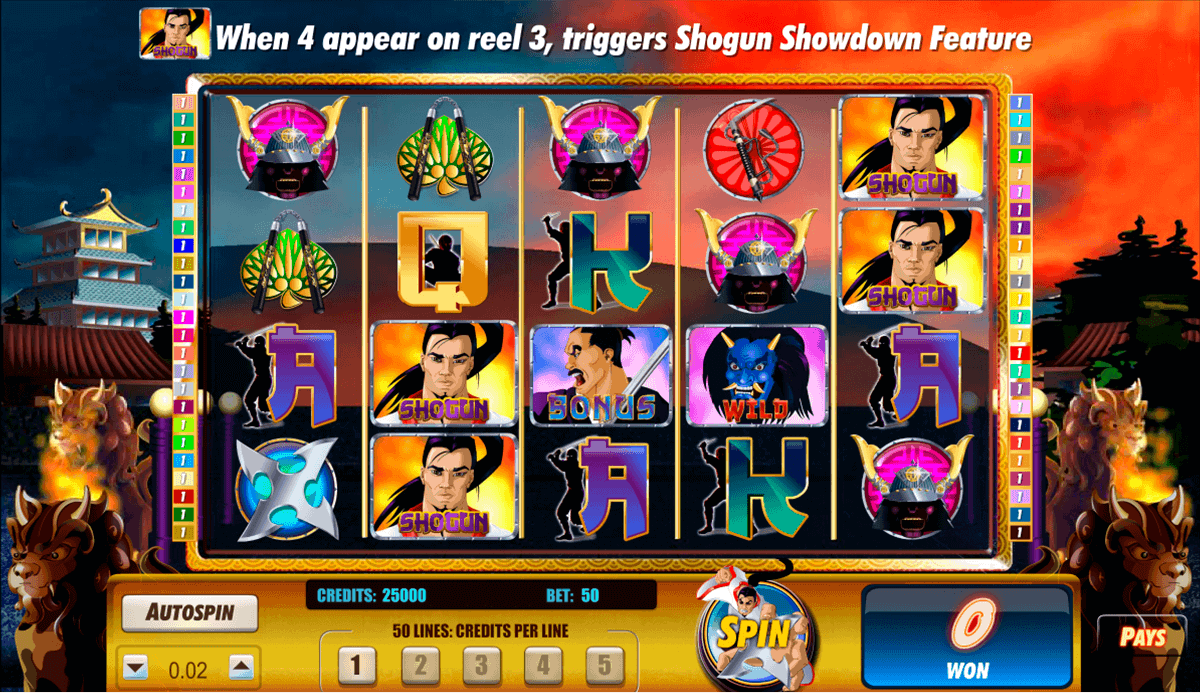 Shogun Slot Machine